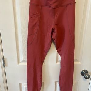 LOLE leggings -size XS Dusty Pink/Salmon colour